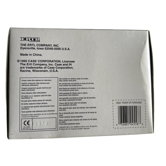 Ertl Case IH 2155 Cotton Express 1/64 Scale Model Die-Cast Metal - Picture 4 of 5